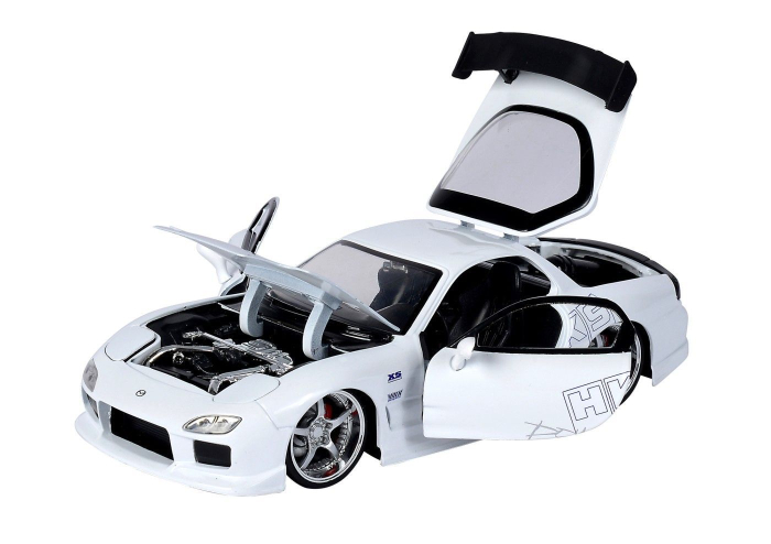 JADA FAST AND FURIOUS MASINUTA METALICA MAZDA RX 7 1993 SCARA 1 LA 24 [6]