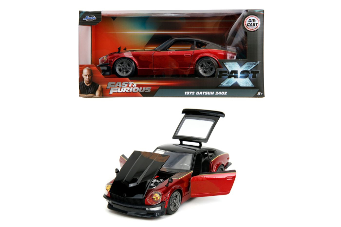 JADA FAST FURIOUS MASINUTA METALICA DATSUN 240Z 1972 ROSU SCARA 1 LA 24 [7]