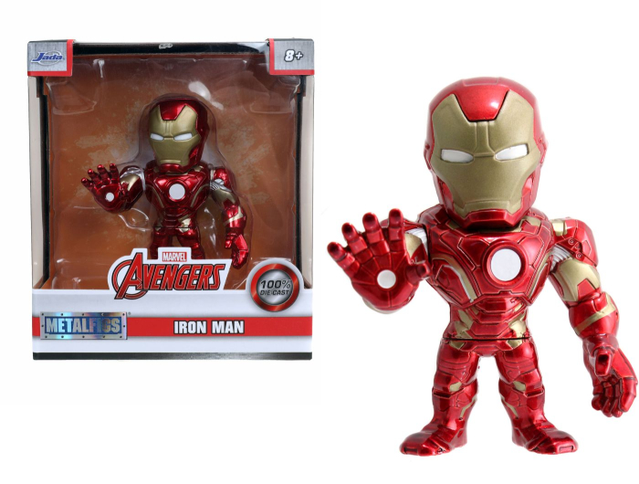 JADA MARVEL AVENGERS FIGURINA METALICA IRON MAN 10CM [3]