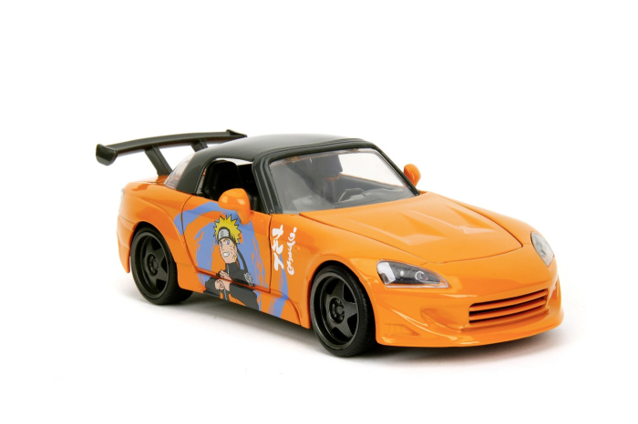 JADA NARUTO SHIPPUDEN SET FIGURINA NARUTO SI MASINUTA METALICA HONDA 2001 S2000 SCARA 1:24 [6]
