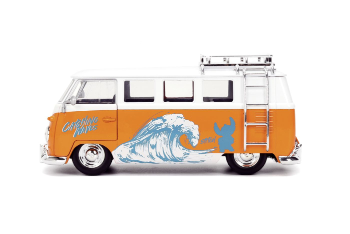 JADA STITCH SET FIGURINA METALICA STITCH SI AUTOBUZ VOLKSWAGEN 1961 SCARA 1 LA 24 [5]