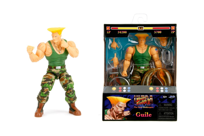 JADA STREET FIGHTER 2 SET FIGURINA GUILE 15CM SI ACCESORII [5]