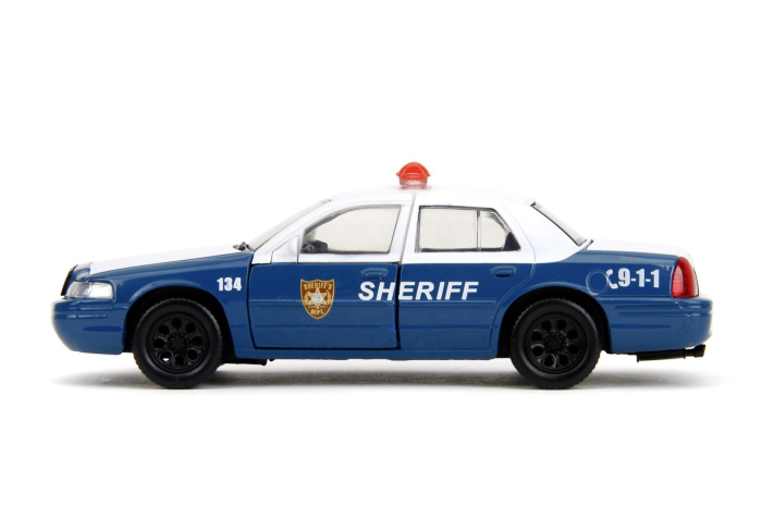 JADA THE WALKING DEAD RICK CRIMES MASINUTA METALICA FORD CROWN VICTORIA SCARA 1:32 [5]