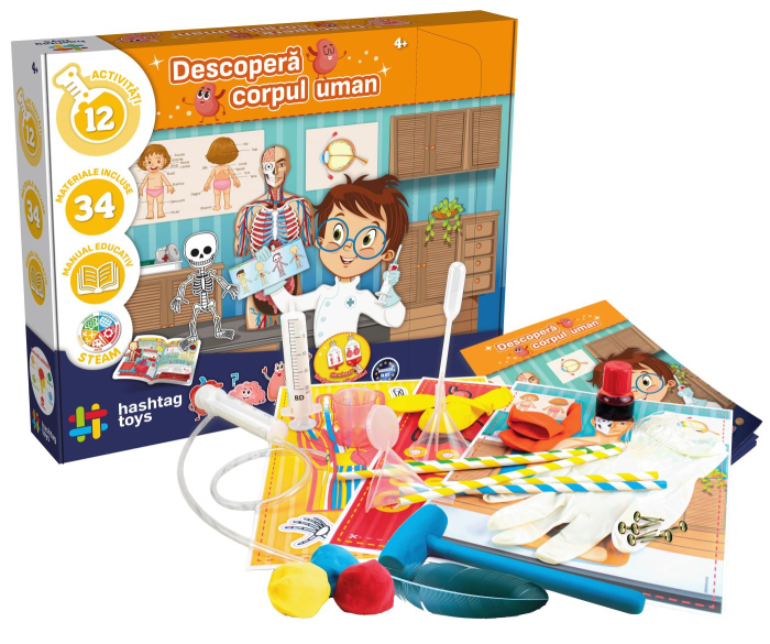 JOC EDUCATIV DESCOPERA CORPUL UMAN [4]