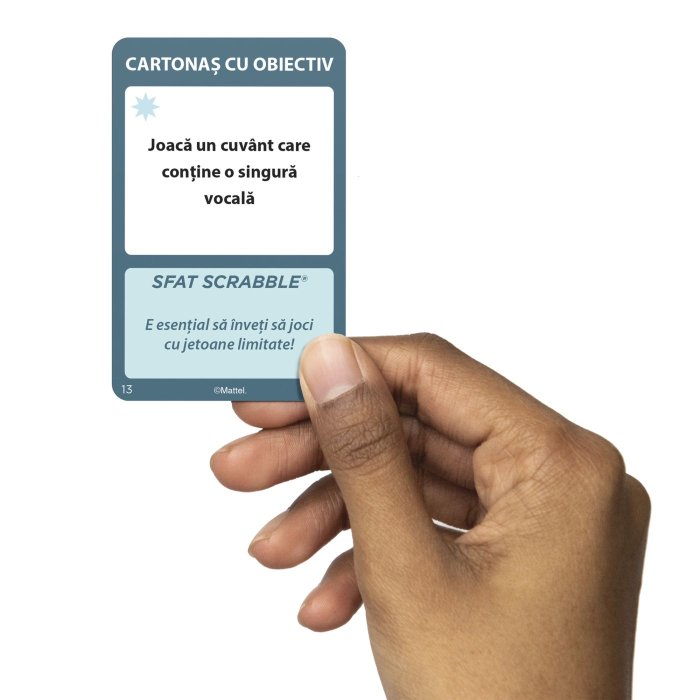 JOC SCRABBLE 2 IN 1 DIN LEMN IN LIMBA ROMANA [6]