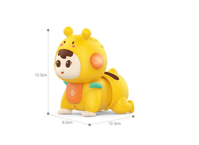 Jucarie motrica, cu sunete, primul prieten, Galben [3]