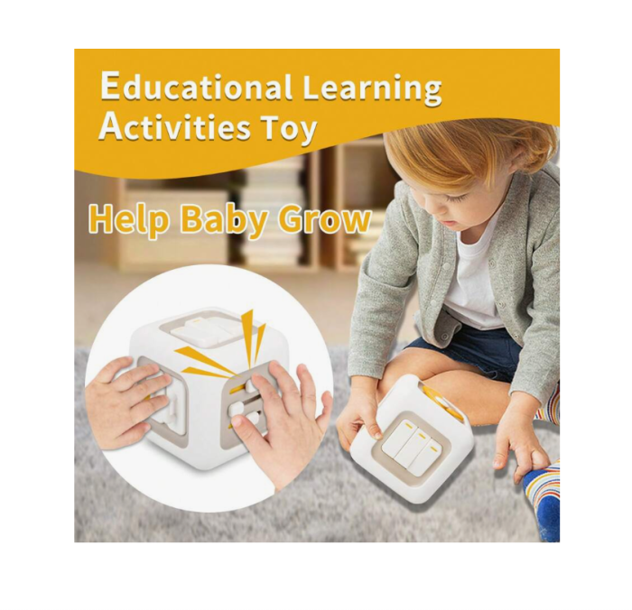 Jucarie senzoriala, colectia Montessori, 6 in 1, Descopera lumea [4]