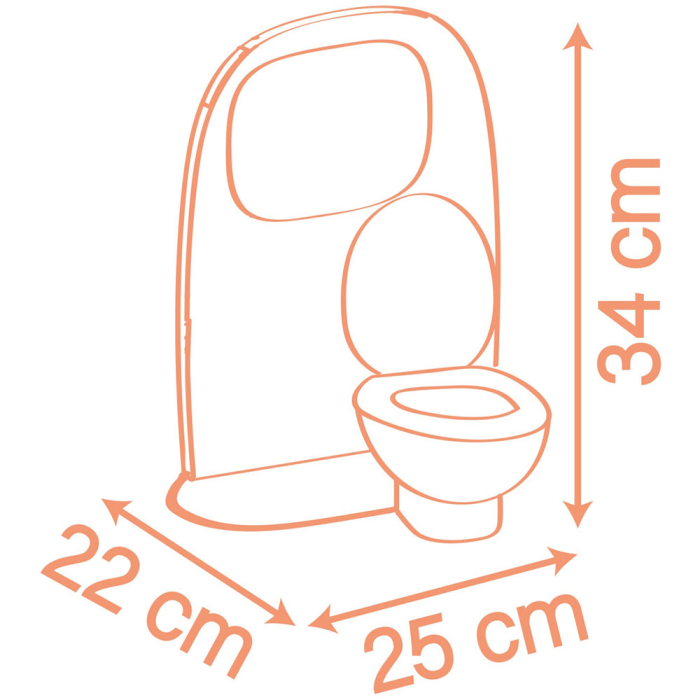 Jucarie Smoby Baby Nurse Toilets cu 2 accesorii [2]