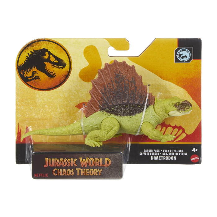JURASSIC WORLD CHAOS THEORY DANGER PACK DINOZAUR DIMETRODON [1]