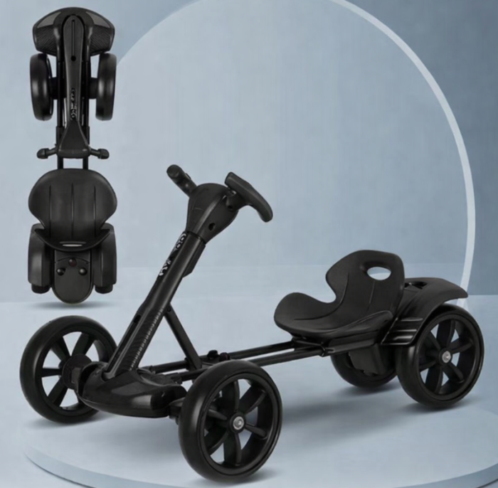 Kart electric de drift pentru copii 3–8 ani, baterie 12V 7Ah, motor 35W, lumini LED, muzică Bluetooth, rotire 360°, autonomie până la 120 min [5]