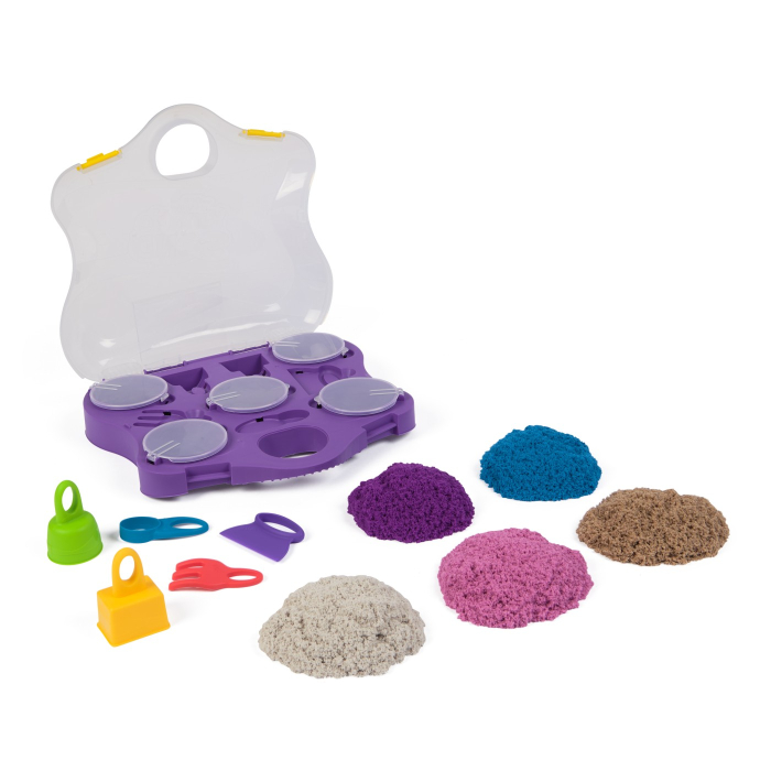KINETIC SAND SET GEANTA PENTRU PLAJA VARIETY CASE [4]