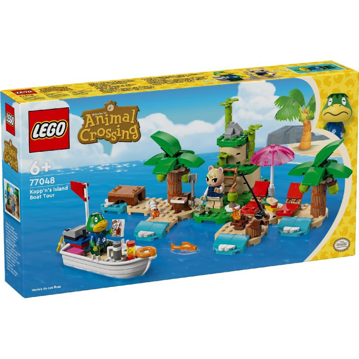 LEGO ANIMAL CROSSING TURUL INSULEI IN BARCA AL LUI KAPP N 77048 [1]