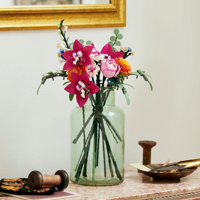 LEGO BOTANICALS BUCHET DE FLORI ROZ 10342 [2]