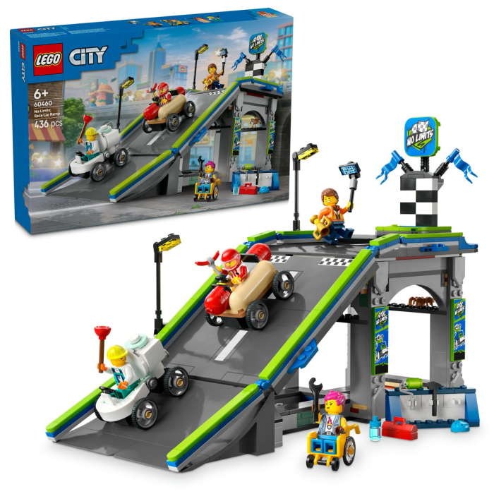 LEGO CITY FARA LIMITE: RAMPA PENTRU CURSE DE MASINI 60460 [9]