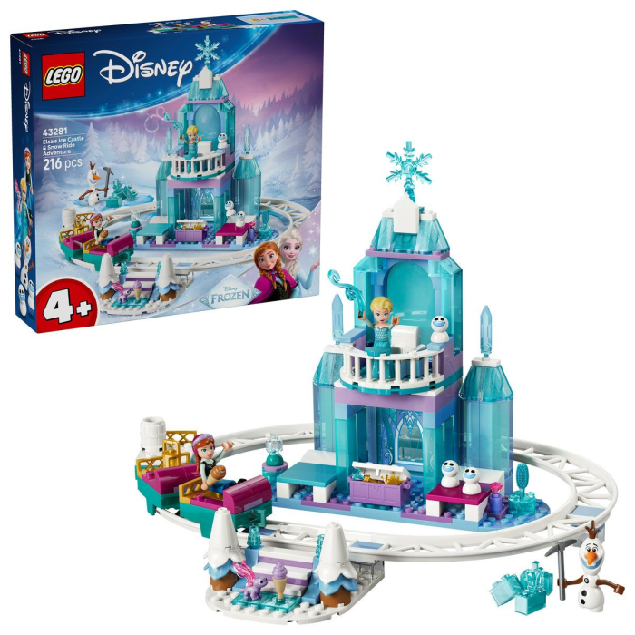 LEGO DISNEY FROZEN AVENTURA CU SANIA PE SINE LA CASTELUL DE GHEATA  AL ELSEI 43281 [8]