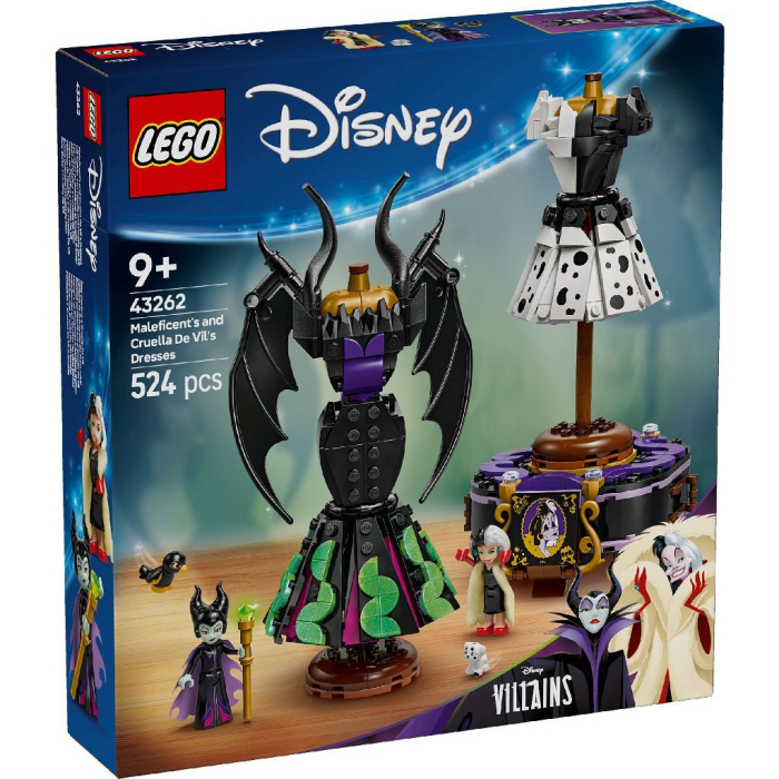 LEGO DISNEY ROCHIILE LUI MALEFICENT SI CRUELLA DE VIL 43262 [1]