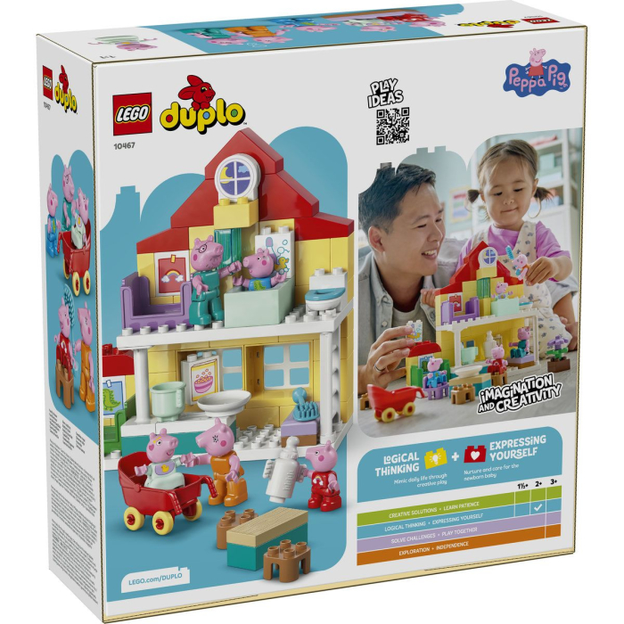 LEGO DUPLO PURCELUSA PEPPA CASA DE FAMILIE 10467 [10]