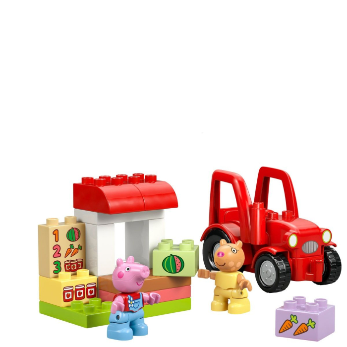 LEGO DUPLO PURCELUSA PEPPA TRACTOR SI PIATA 10468 [2]