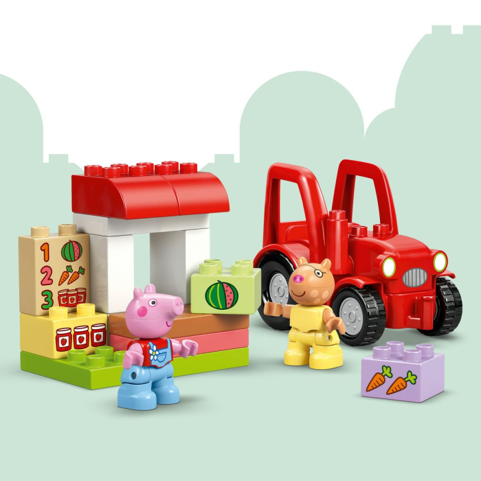 LEGO DUPLO PURCELUSA PEPPA TRACTOR SI PIATA 10468 [7]