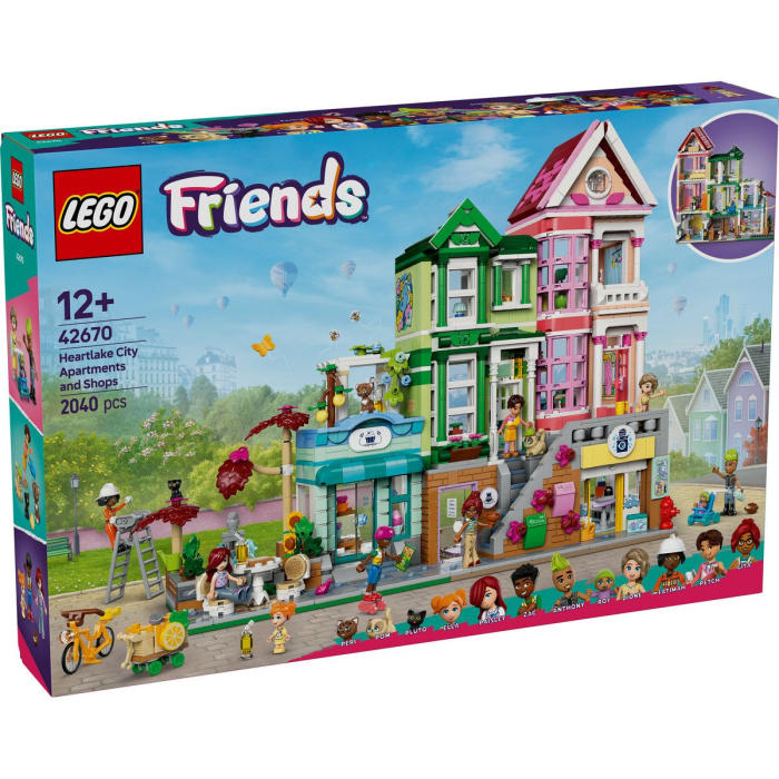 LEGO FRIENDS APARTAMENTE SI MAGAZINE ÎN ORASUL HEARTLAKE 42670 [1]