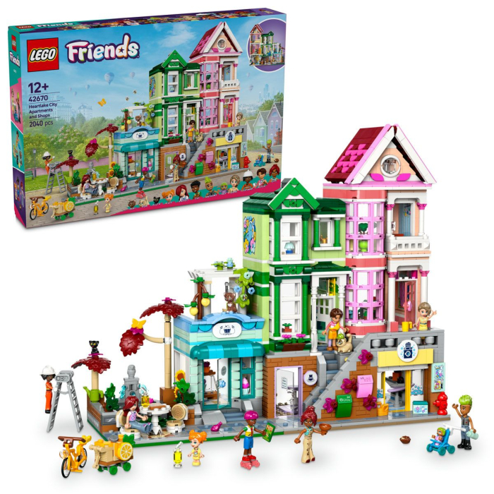 LEGO FRIENDS APARTAMENTE SI MAGAZINE ÎN ORASUL HEARTLAKE 42670 [4]