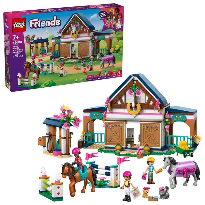 LEGO FRIENDS GRAJD DE CAI SI ACADEMIE DE ECHITATIE 42688 [5]