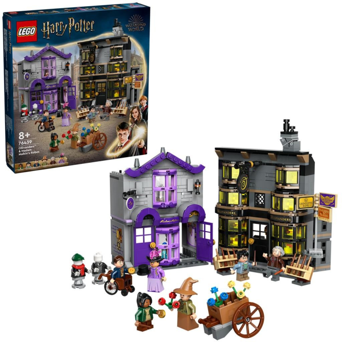 LEGO HARRY POTTER TM OLLIVANDER SI MAGAZINUL DE HAINE AL LUI MADAM MALKIN 76439 [6]
