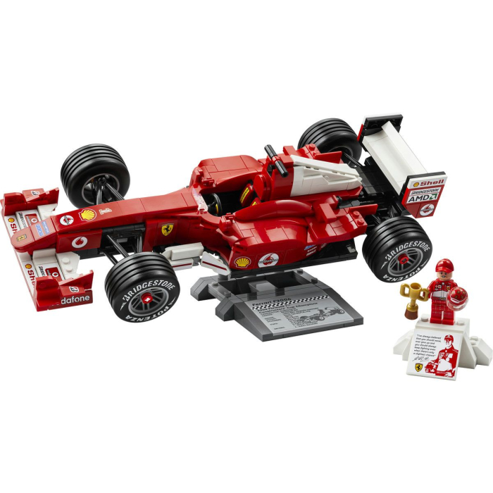 LEGO ICONICS FERRARI F2004 SI MICHAEL SCHUMACHER 11375 [4]