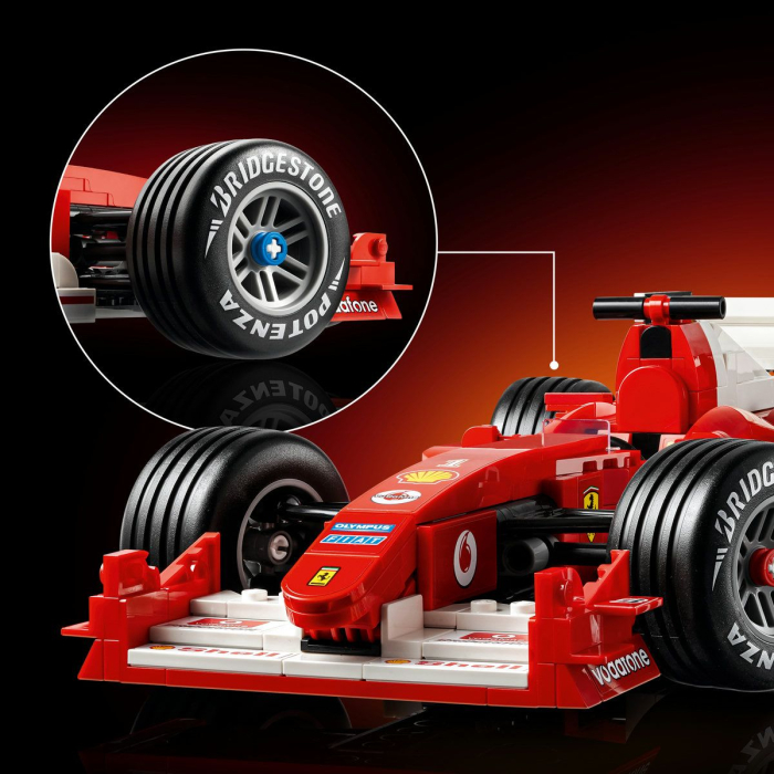 LEGO ICONICS FERRARI F2004 SI MICHAEL SCHUMACHER 11375 [7]