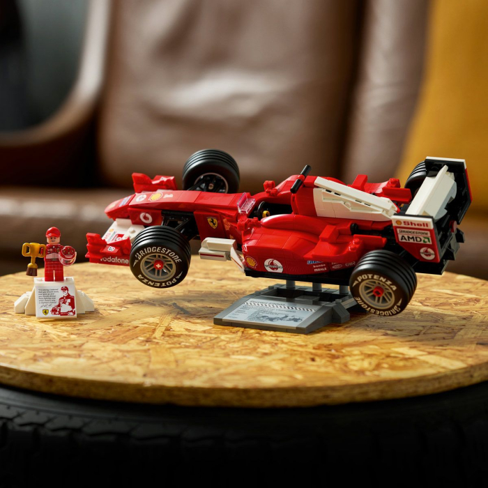 LEGO ICONICS FERRARI F2004 SI MICHAEL SCHUMACHER 11375 [10]