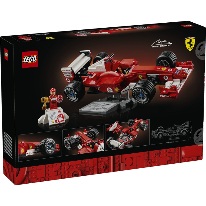 LEGO ICONICS FERRARI F2004 SI MICHAEL SCHUMACHER 11375 [2]