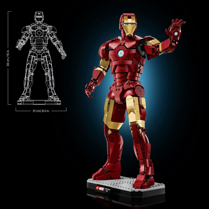 LEGO MARVEL EDITIA DE COLECTIE IRON MAN 76344 [2]