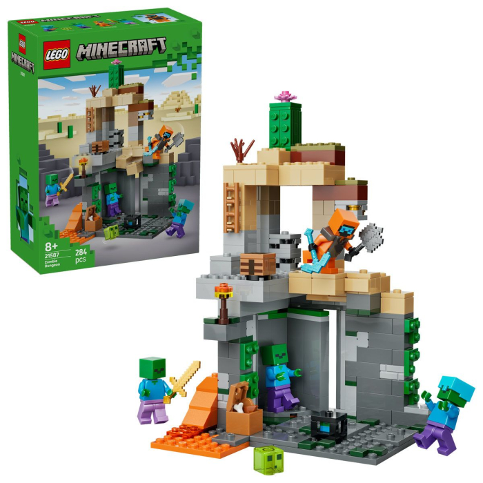 LEGO MINECRAFT TEMNITA CU ZOMBI 21587 [8]