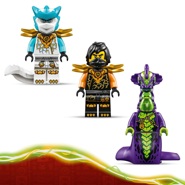 LEGO NINJAGO ROBOTUL DE MISIUNE AL LUI COLE SI DRAGONUL ZANE 71854 [6]
