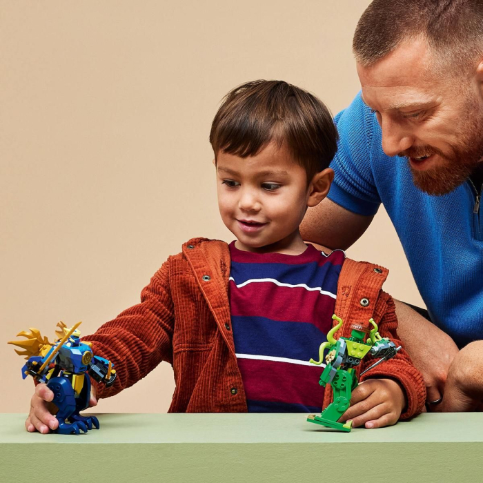 LEGO NINJAGO ROBOTUL DRAGON AL LUI JAY IN LUPTA 71853 [6]