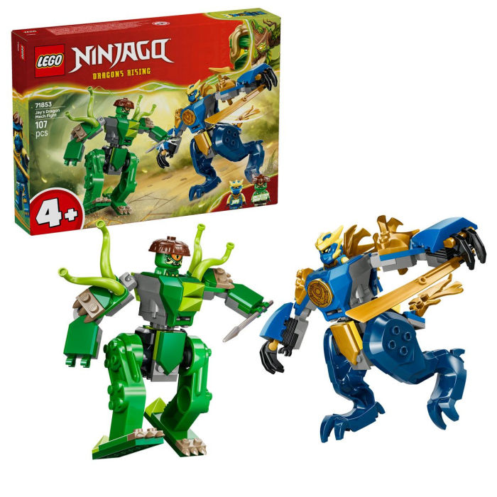 LEGO NINJAGO ROBOTUL DRAGON AL LUI JAY IN LUPTA 71853 [2]