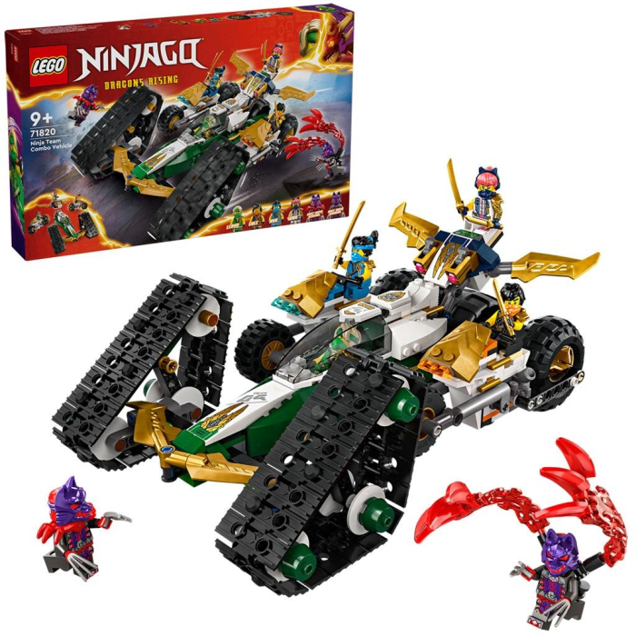 LEGO NINJAGO VEHICUL COMBINAT AL ECHIPEI NINJA 71820 [6]