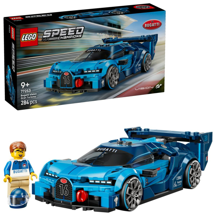 LEGO SPEED CHAMPIONS HIPERMASINA SPORT BUGATTI VISION GT 77253 [8]