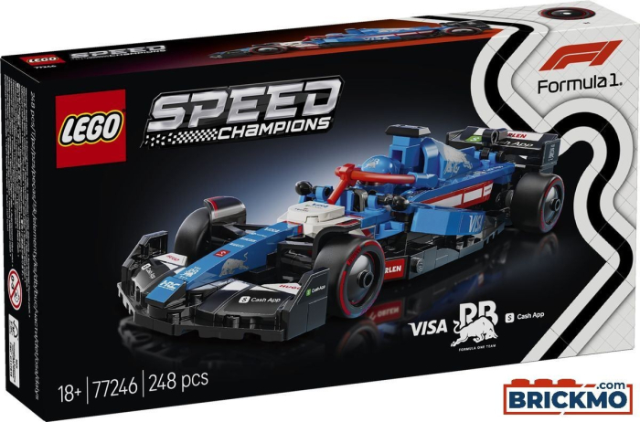 LEGO SPEED CHAMPIONS MASINA DE CURSE F1 VISA CASH APP RB VCARB 01 77246 [1]