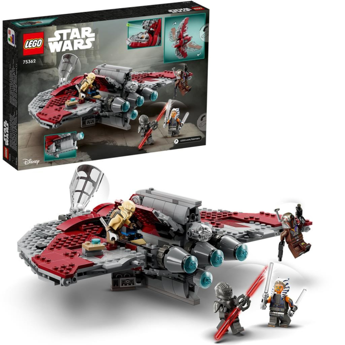 LEGO STAR WARS NAVETA JEDI T-6 A LUI AHSOKA TANO 75362 [3]