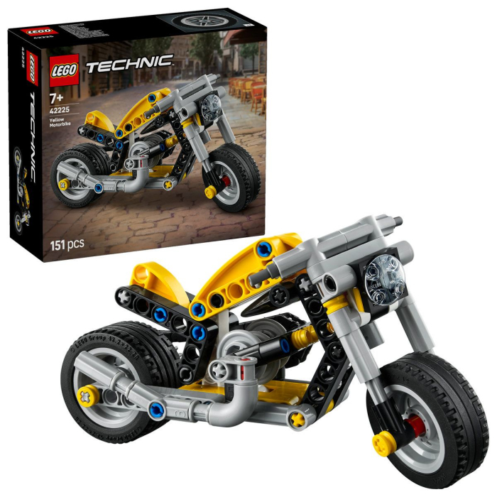LEGO TECHNIC MOTOCICLETA GALBENA 42225 [7]