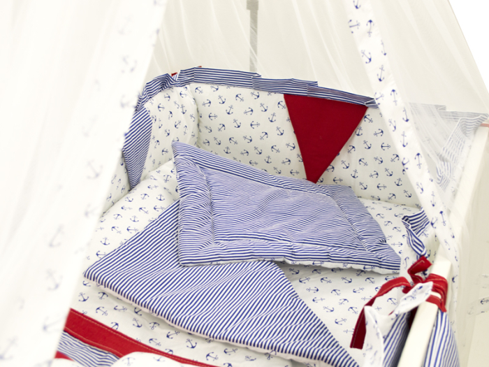 Lenjerie MyKids Ocean 9 Piese 120x60 cm [5]