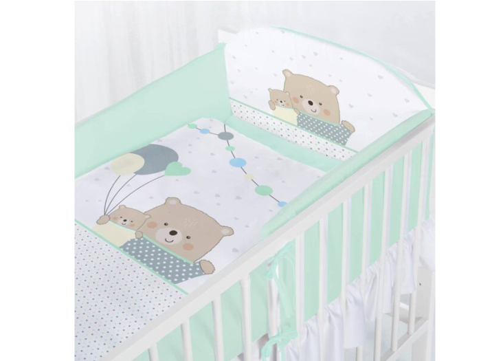 Lenjerie Pat 3 Piese KLUPS Teddy bears with balloons K097 [2]