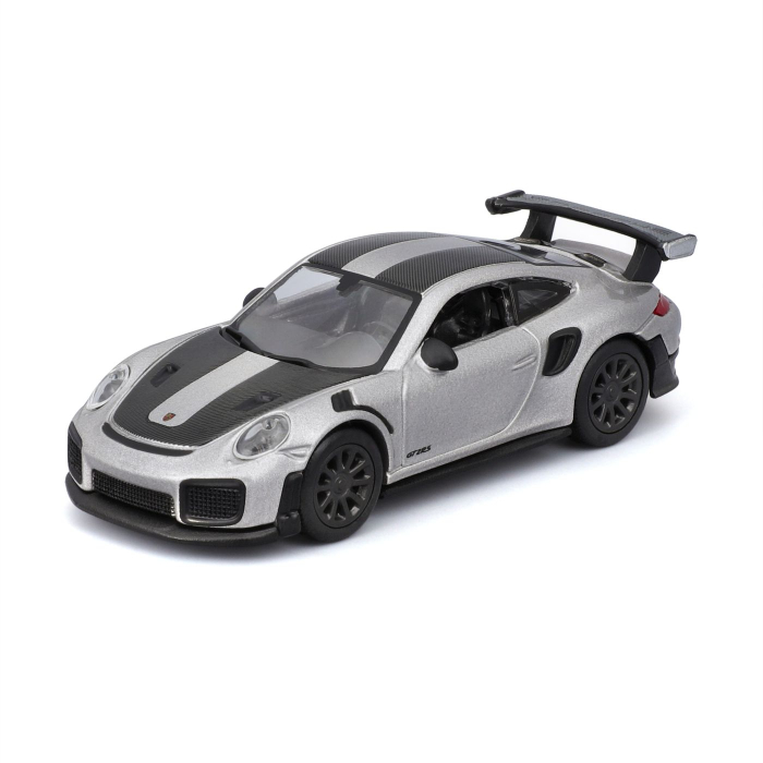 MAISTO MASINUTA METALICA SPEED ICONS PORSCHE 911 GT2 RS SILVER BLACK SCARA 1 LA 64 [2]