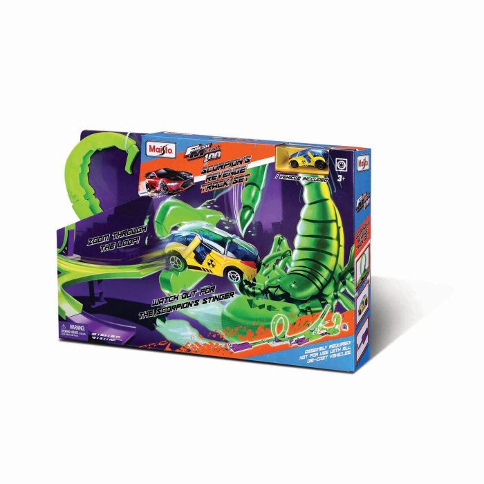 MAISTO POWER CIRCUIT RACEWAY CIRCUIT RAZBUNAREA SCORPIONULUI [1]