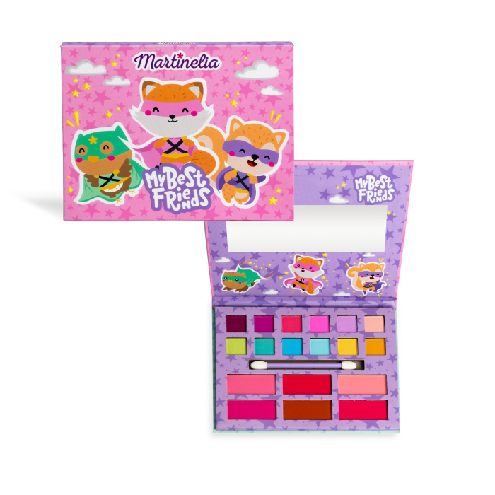 MARTINELIA MY BEST FRIENDS PALETA PENTRU OCHI SI BUZE [3]