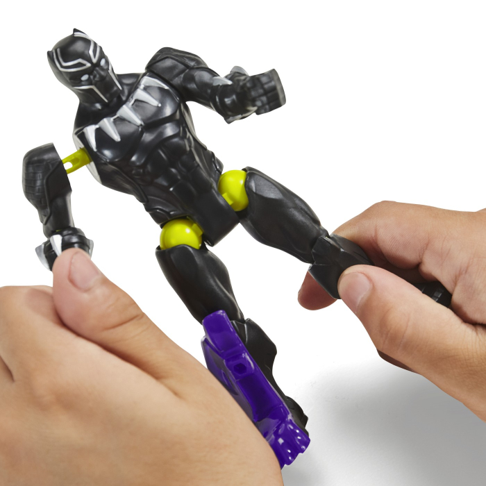 MARVEL AVENGERS MIX MASHERS FIGURINA BLACK PANTHER 12CM [6]
