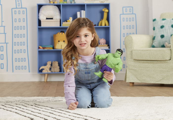 MARVEL SPIDEY SI PRIETENII SAI UIMITORI FIGURINA HULK 23CM [4]