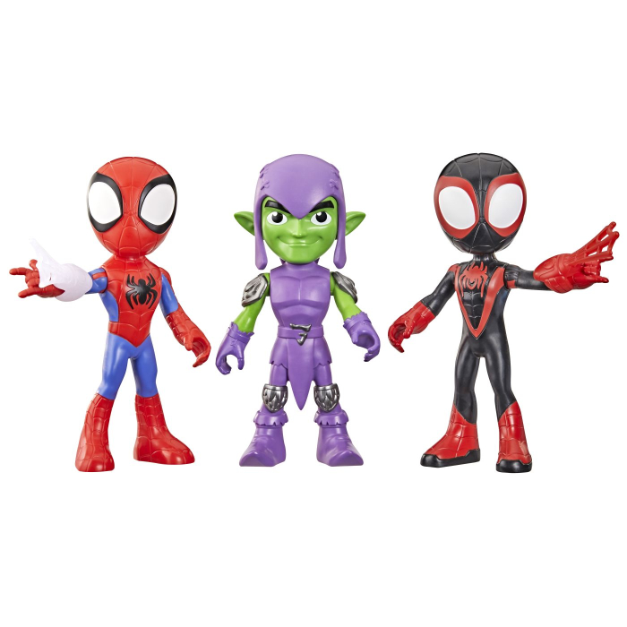 MARVEL SPIDEY SI PRIETENII SAI UIMITORI SET 3 FIGURINE SI ACCESORII [2]