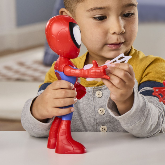 MARVEL SPIDEY SI PRIETENII SAI UIMITORI SET 3 FIGURINE SI ACCESORII [5]